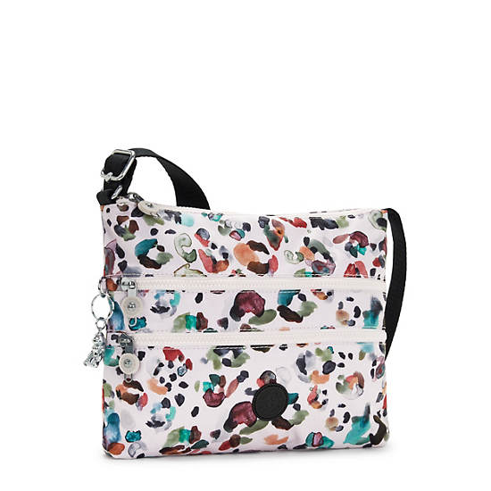 Torba Crossbody Kipling Alvar Printed Białe Kolorowe | PL 2144SG